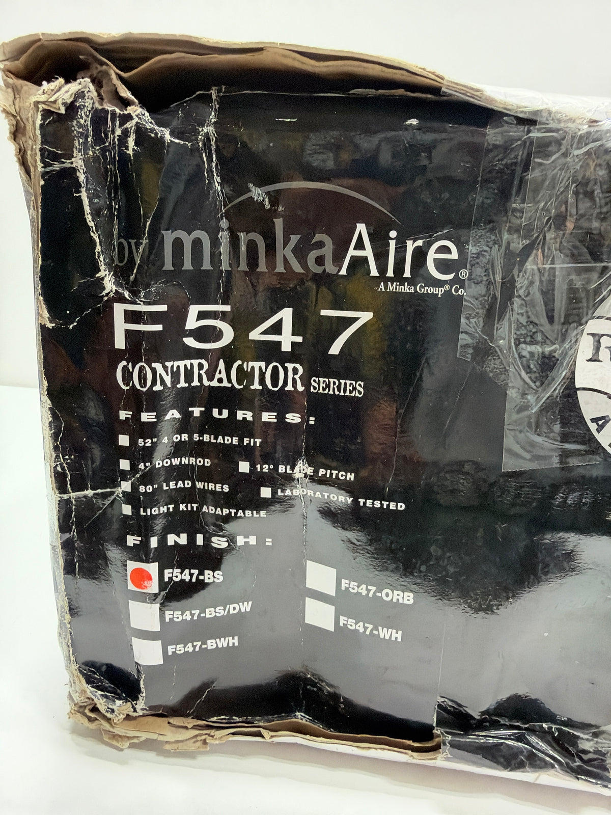 MinkaAire Contractor 52 Contractor 52" 5 Blade Indoor Ceiling Fan Brushed Steel Fans Ceiling Fans Indoor Ceiling Fans