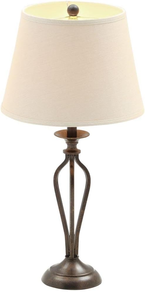 Hampton Bay Rhodes Bronze Table Lamp