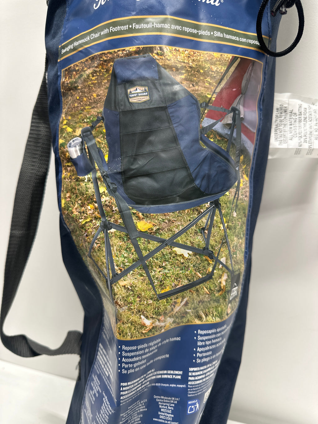 Tommy Bahama Swinging Hammock Chair with Footrest