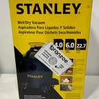 Stanley - 6 Gallon wet/dry vacuum - black