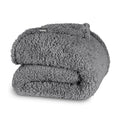 Bare Home Faux Shearling Blanket - King Size - Blanket for Bed, Sofa, Couch, Camping, Travel, and Gifts - Warm & Lightweight