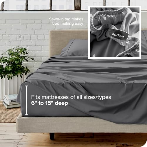 Bare Home RV Bunk Sheet Set - 1800 Ultra-Soft Microfiber RV Bunk Bed Sheets - Double Brushed - Deep Pockets - Easy Fit - 3 Piece Set