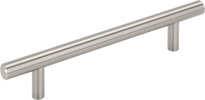 7 Amerock Bar Pulls 5-1/16 inch (128mm) Center-to-Center Satin Nickel Cabinet Pull, BP40517G10