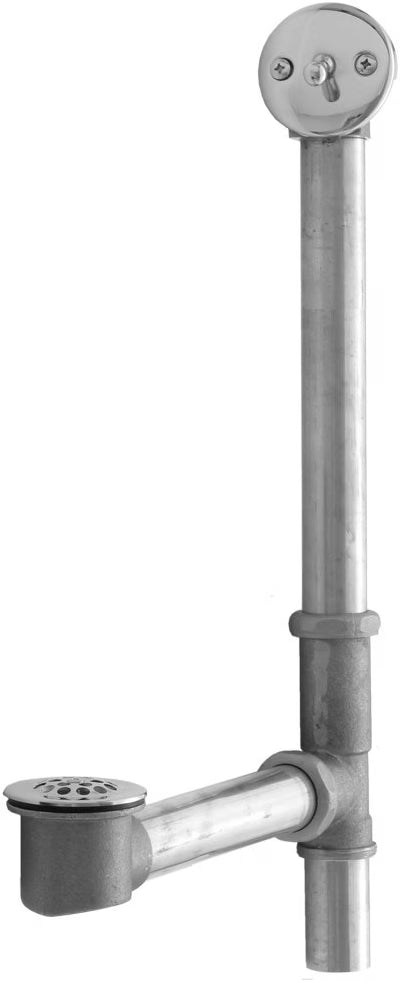 Jaclo 349-SB Trip Lever Tub Waste, Satin Brass