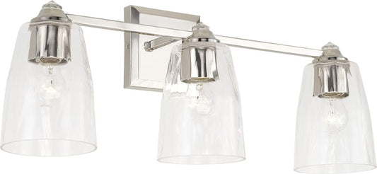 Capital Lighting Fixture Company Laurent 24 Inch 3 Light Bath Vanity Light Laurent - 141831PN-509 - Transitional