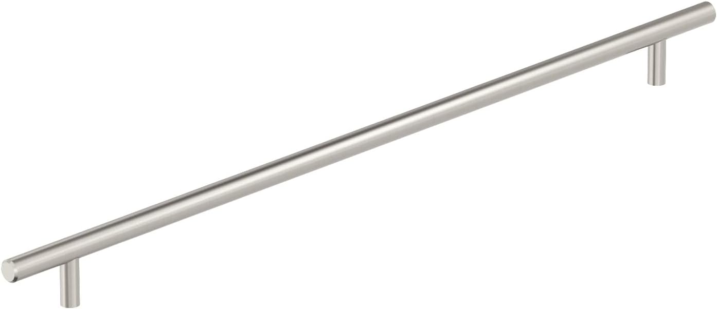 6 Amerock Bar Pulls 16-3/8 inch (416mm) Center-to-Center Satin Nickel Cabinet Pull BP19015G10 - *Tools Hardware & Misc