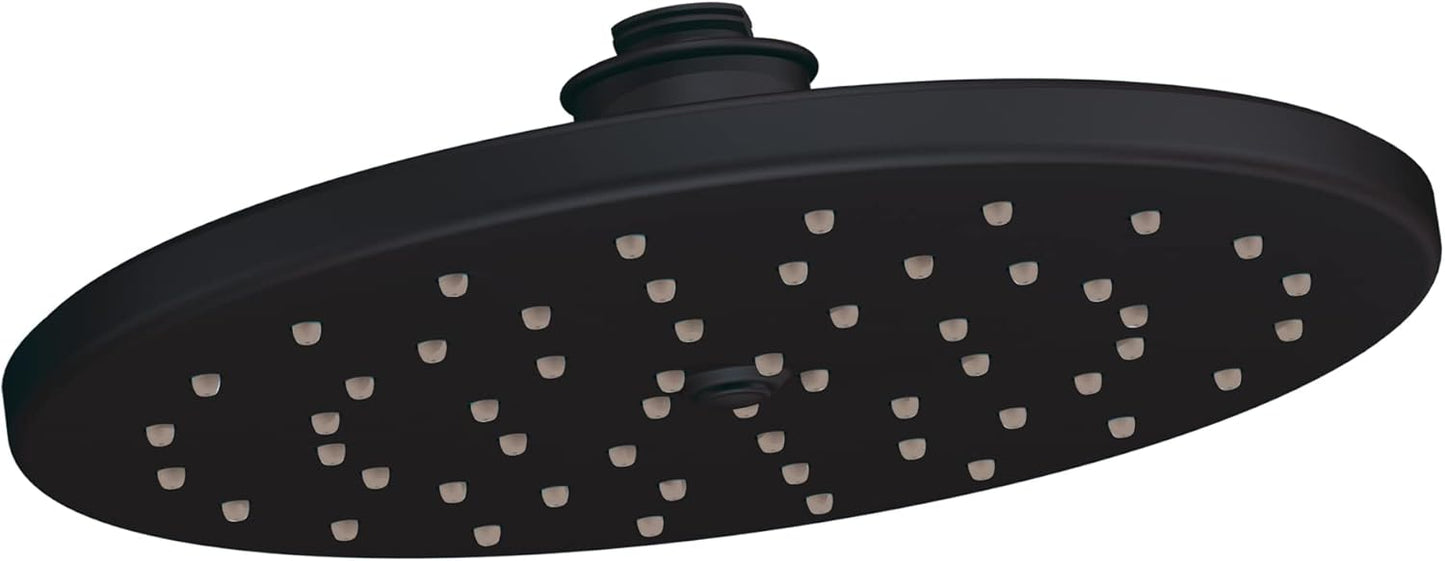 Moen S112EPWR 10-Inch Single Function Eco-Performance Rainshower Showerhead with Immersion Rainshower Technology, Wrought Iron