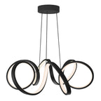 Artika Swirl Ribbon LED Pendant Ceiling Light Black - *Lighting & Electrical