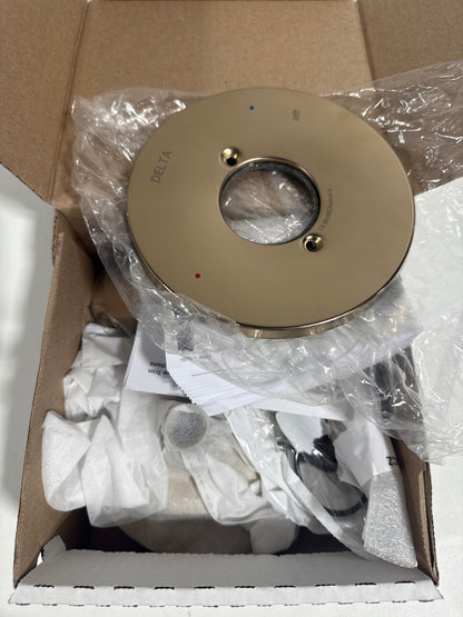 Delta T14235 Saylor Monitor 14 Series Single Function Pressure Balanced Shower Only - Less Rough-in Valve Champagne Bronze