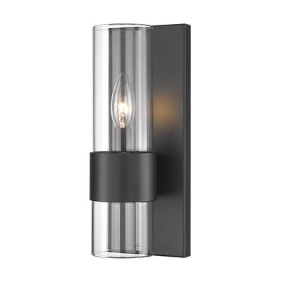 Z-Lite Lawson 12 Inch Wall Sconce Lawson - 343-1S-MB - Modern Contemporary