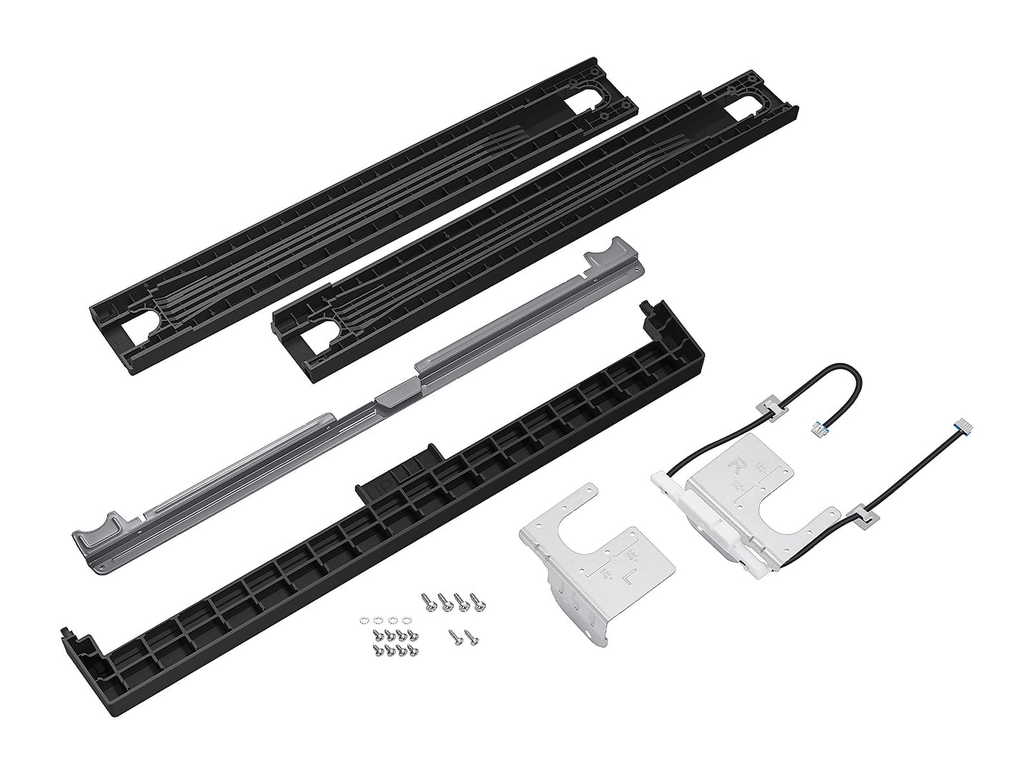 Samsung Bespoke Stacking and MultiControl Combo Kit in Brushed in Black(SKK-9MCV)