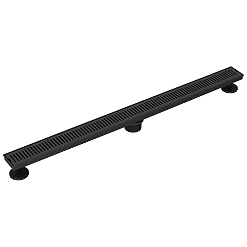 Elan 36 in. Linear Shower Drain in Matte Black - *Plumbing
