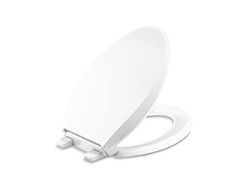 Cachet Elongated Closed Front Toilet Seat in White