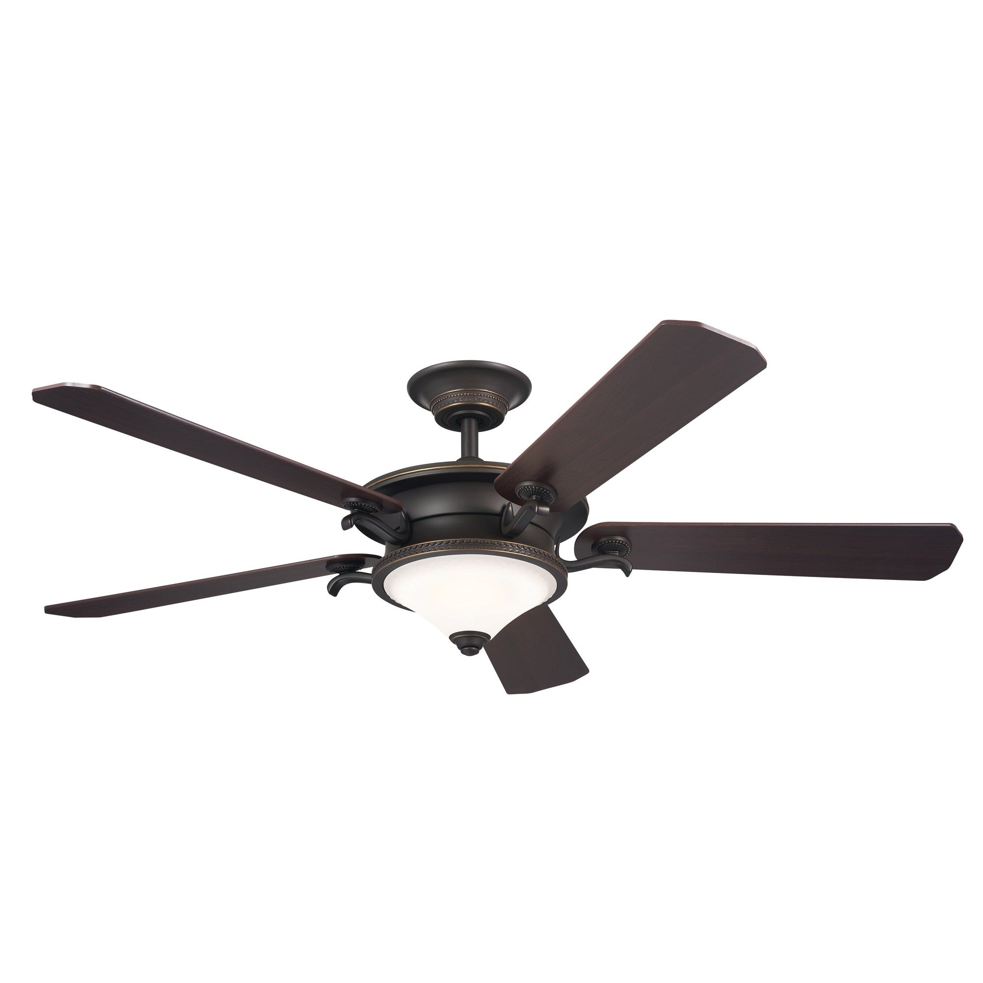 Kichler Lighting Rise 60 Inch Ceiling Fan with Light Kit Rise - 300370OZ - Traditional