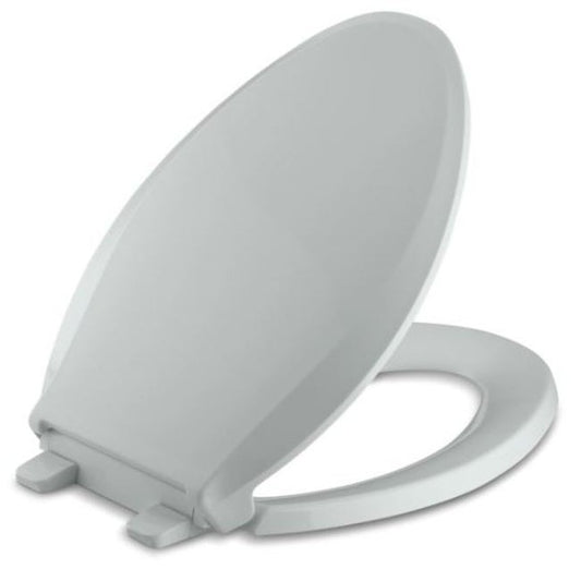 KOHLER K-4636-RL Cachet ReadyLatch Quiet-Close Elongated Toilet Seat