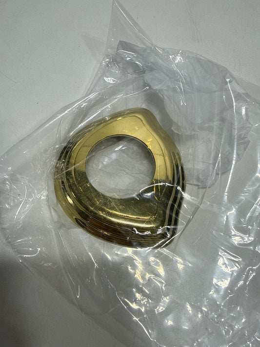 K-1507693-CP Escutcheon for Kohler Devonshire Widespread Bathroom Faucet K-394-4-PB-FJ