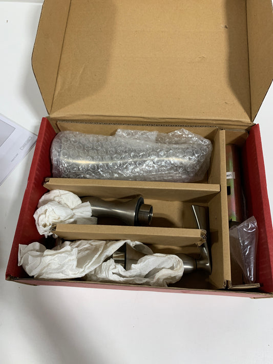 Pfister LG49-RH4 Rhen 1.2 GPM Wall Mounted Widespread Bathroom Faucet Brushed Nickel