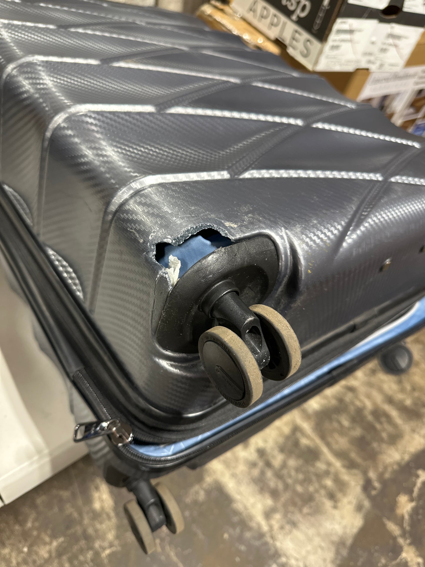 Damaged 30" Traveler's Choice Luggage