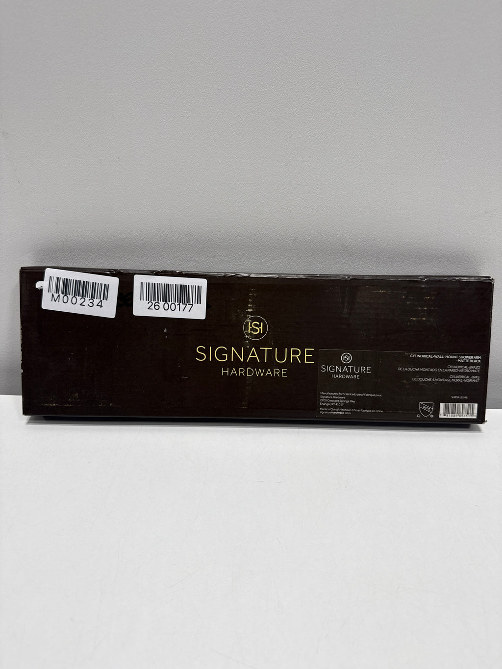 Signature Hardware 483911 12-3/8" Wall Mounted Shower Arm and Flange