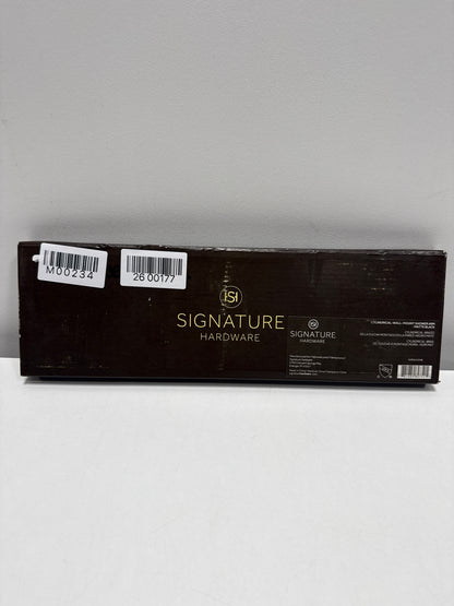 Signature Hardware 483911 12-3/8" Wall Mounted Shower Arm and Flange