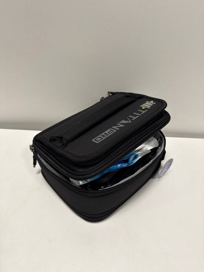 Titan PRO Expandable Lunch Box by Arctic Zone with Ice Walls® & Leak-Proof Bento, Keeps Food Cold Up to 6 Hours (Black)