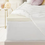 Layered Luxury 4 in. Twin XL Memory Foam Mattress Topper - *Bedding