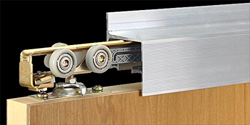 Johnson Hardware JH1060 Soft-Close Hanger for 100 Series Pocket Doors Aluminum
