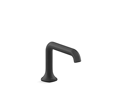 Scratch Kohler 27009-BL Occasion® Bathroom Sink Faucet spout with Straight Design, 1.2 gpm, Matte Black