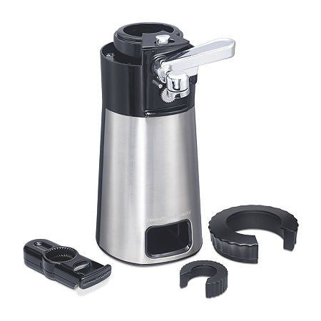 Hamilton Beach - OpenStation Can Opener with Tools - BLACK