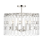 Kovacs Charming 20 Inch 4 Light Semi Flush Mount Charming - P5384-613 - Modern Contemporary