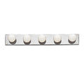 Kichler 625 Bath & Vanity 30’’ Wide 5-Bulb Bathroom Lighting Fixture Brushed Nickel - *Lighting & Electrical