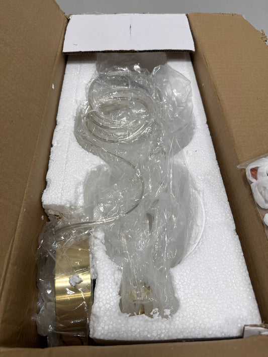 Artcraft Lighting Cyra Collection 1Light Triple Shade Pendant Brass