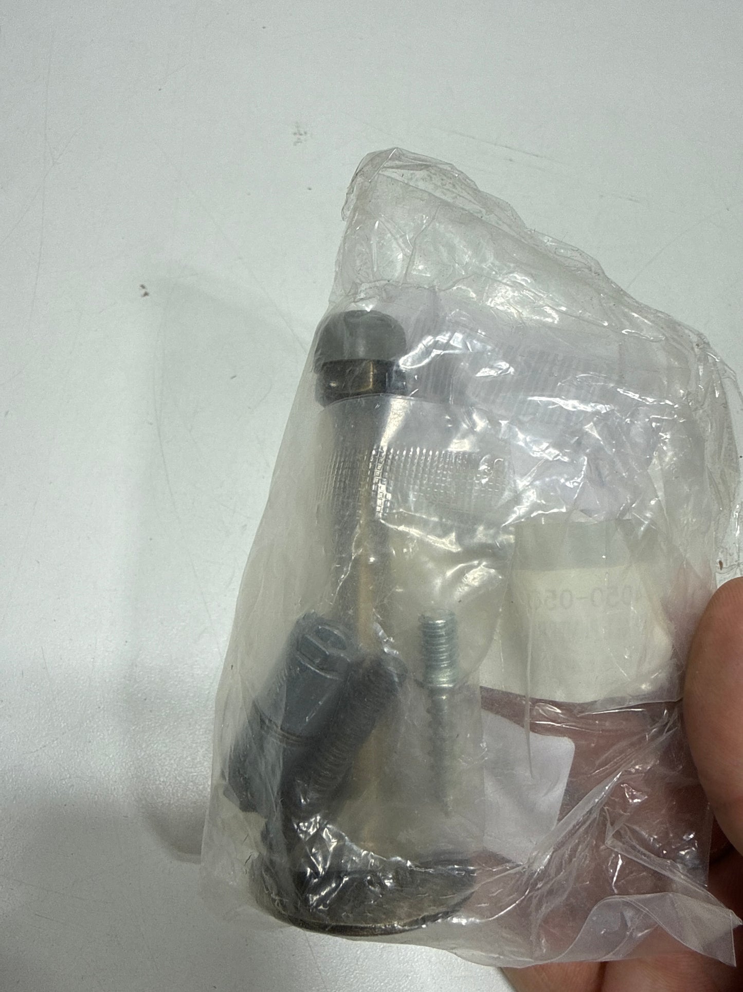 Baldwin 4050 3-3/4 Inch Solid Brass Base Mounted Door Bumper Satin Brass and Black - *Tools Hardware & Misc