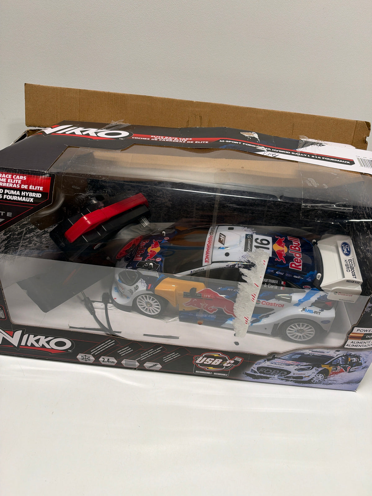 Used Nikko Toys 1:14th Elite Red Bull Race Remote Control Car (8+ Years)