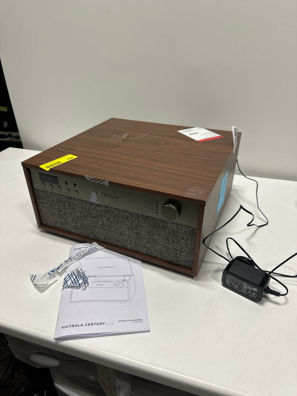 Used Victrola - Century Essential 5-in-1 Music Center - Walnut - *TV & Home Theater