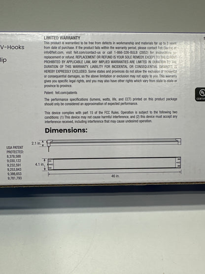 Feit 10,000 Lumen Multi-Directional Shop Light Motion Detection