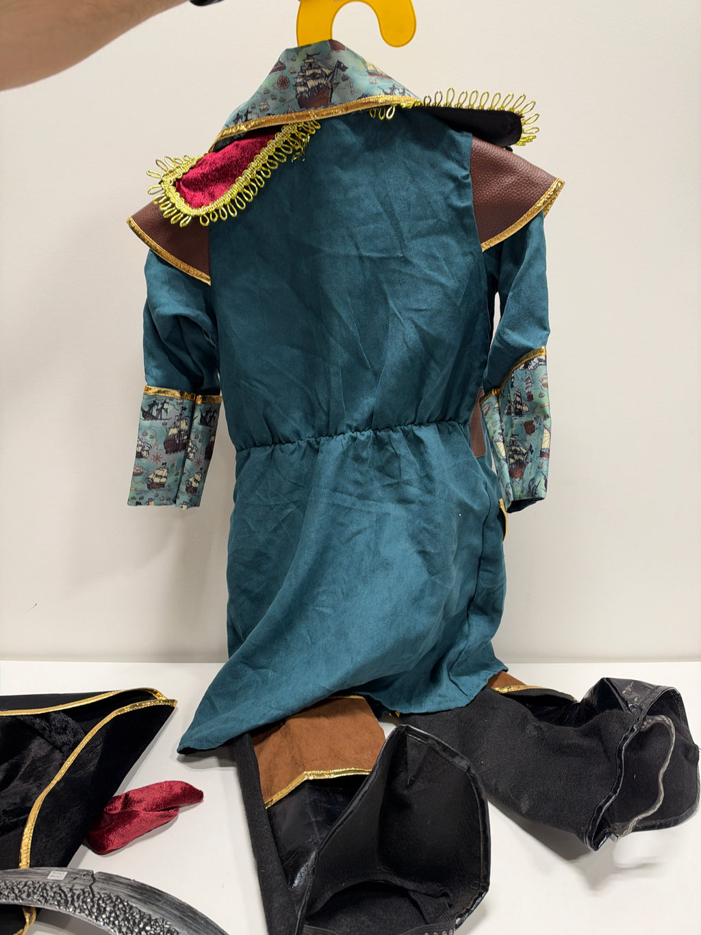 Pirate Captain Kids Costumer Teetot 5-6