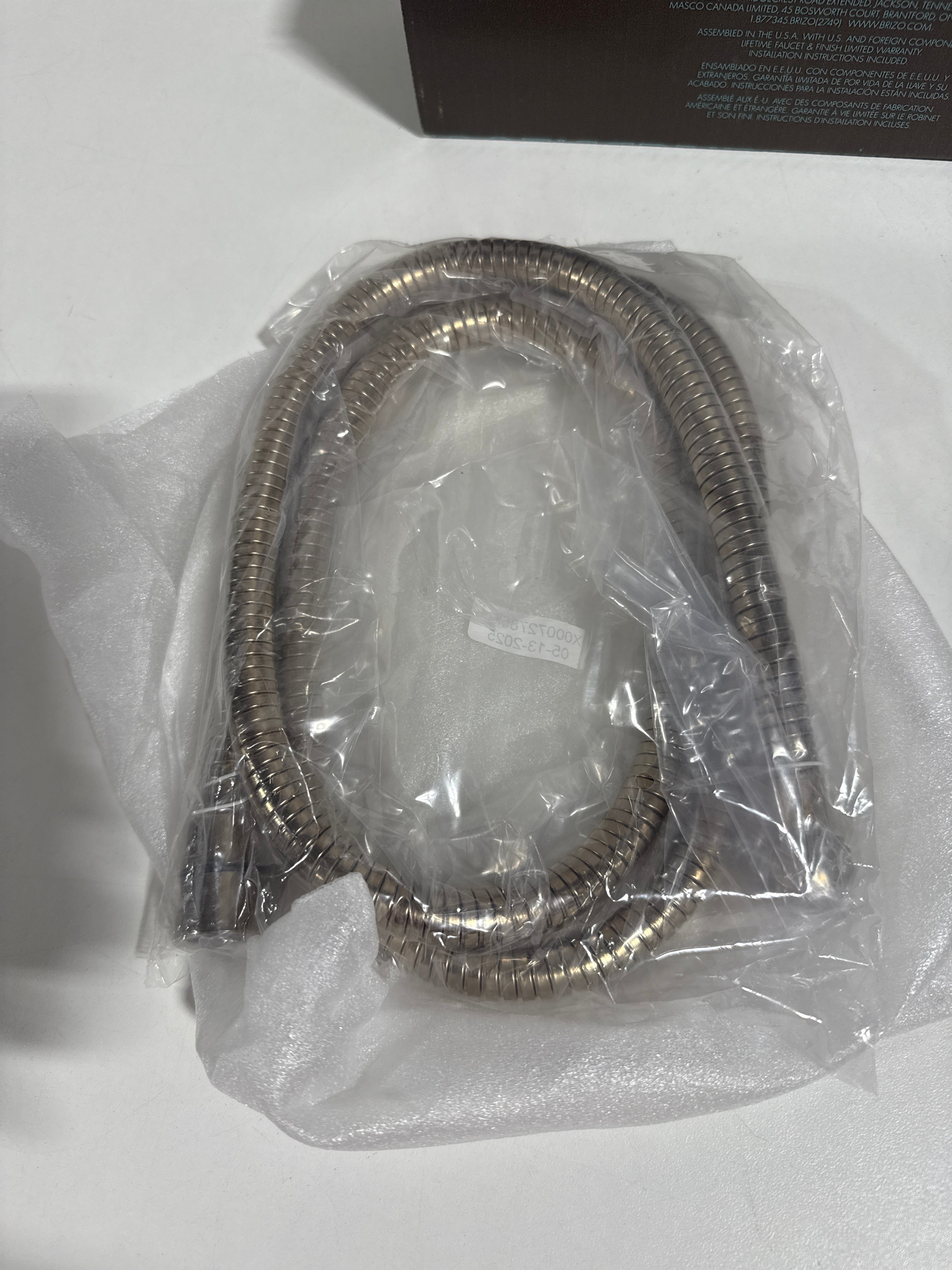 Brizo RP49645 Essential Handshower Hose and Gaskets Polished Gold - *Plumbing
