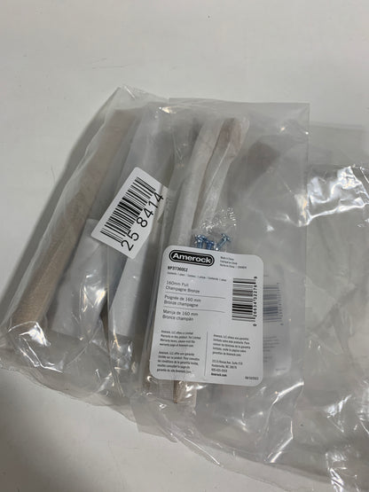 6 x Appoint 6-5/16 in. (160mm) Traditional Champagne Bronze Bar Cabinet Pull