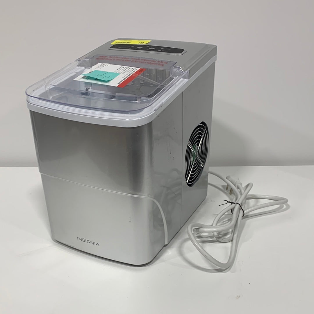 Insignia - 26 libras. Máquina de hielo portátil con apagado automático multicolor