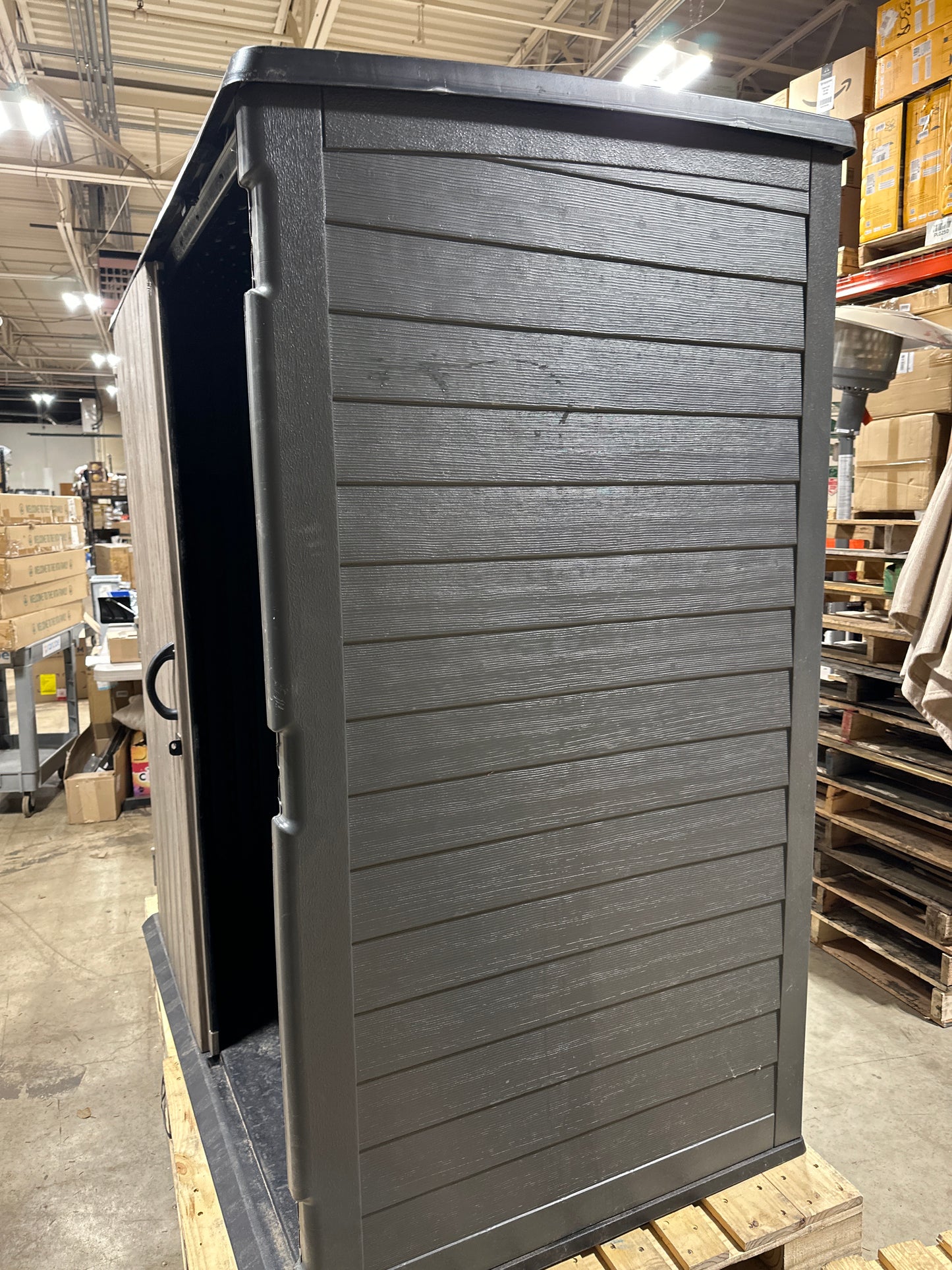 Used Suncast 6' x 4' Vertical Shed Brown