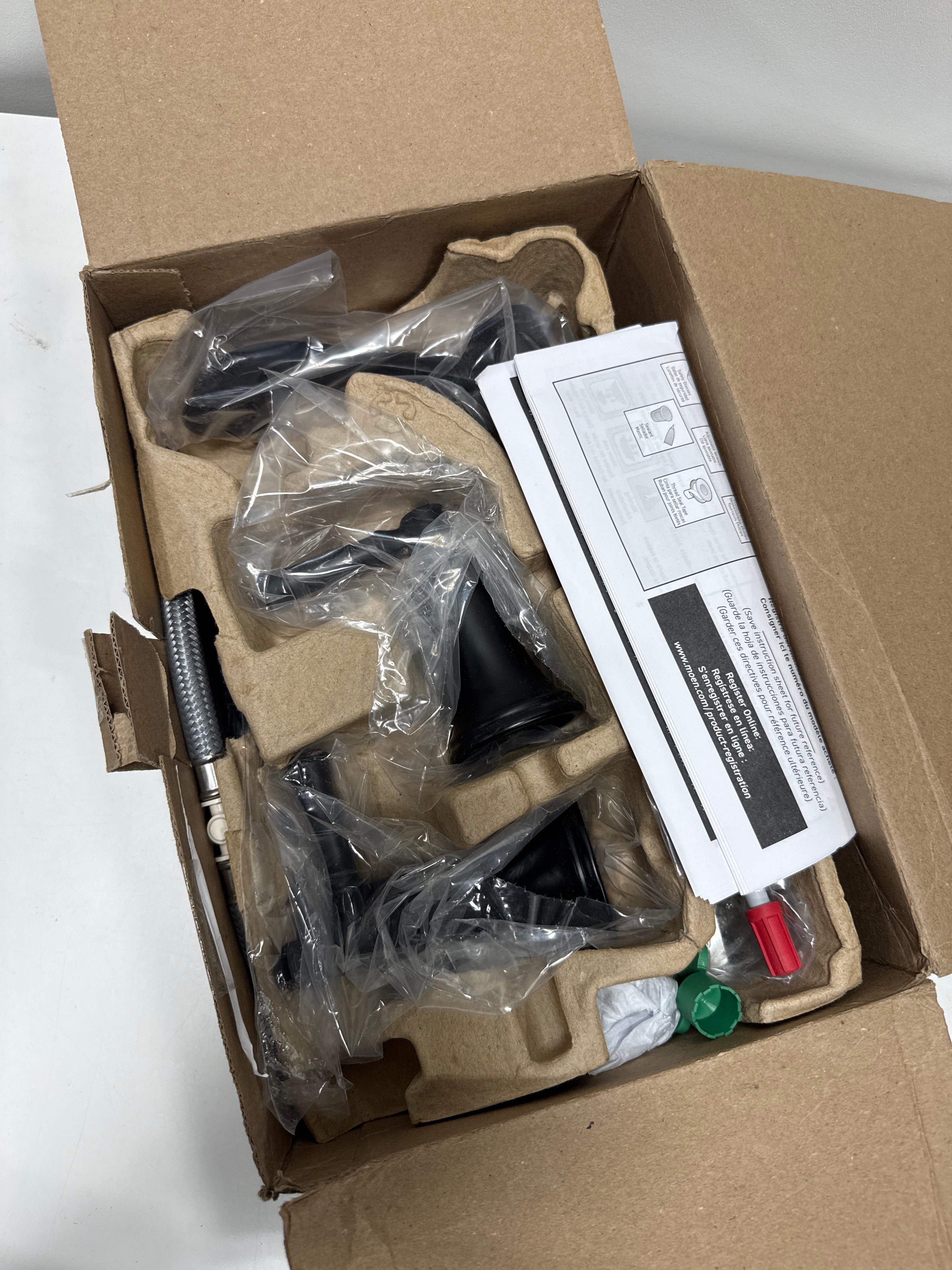Moen Tv6805 Dartmoor 1.2 GPM Widespread Bathroom Faucet - Black