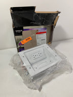 Missing Parts Sanus - in-Wall Cable Concealer Recessed Power Kit for Mounted TVs - White - *TV & Home Theater