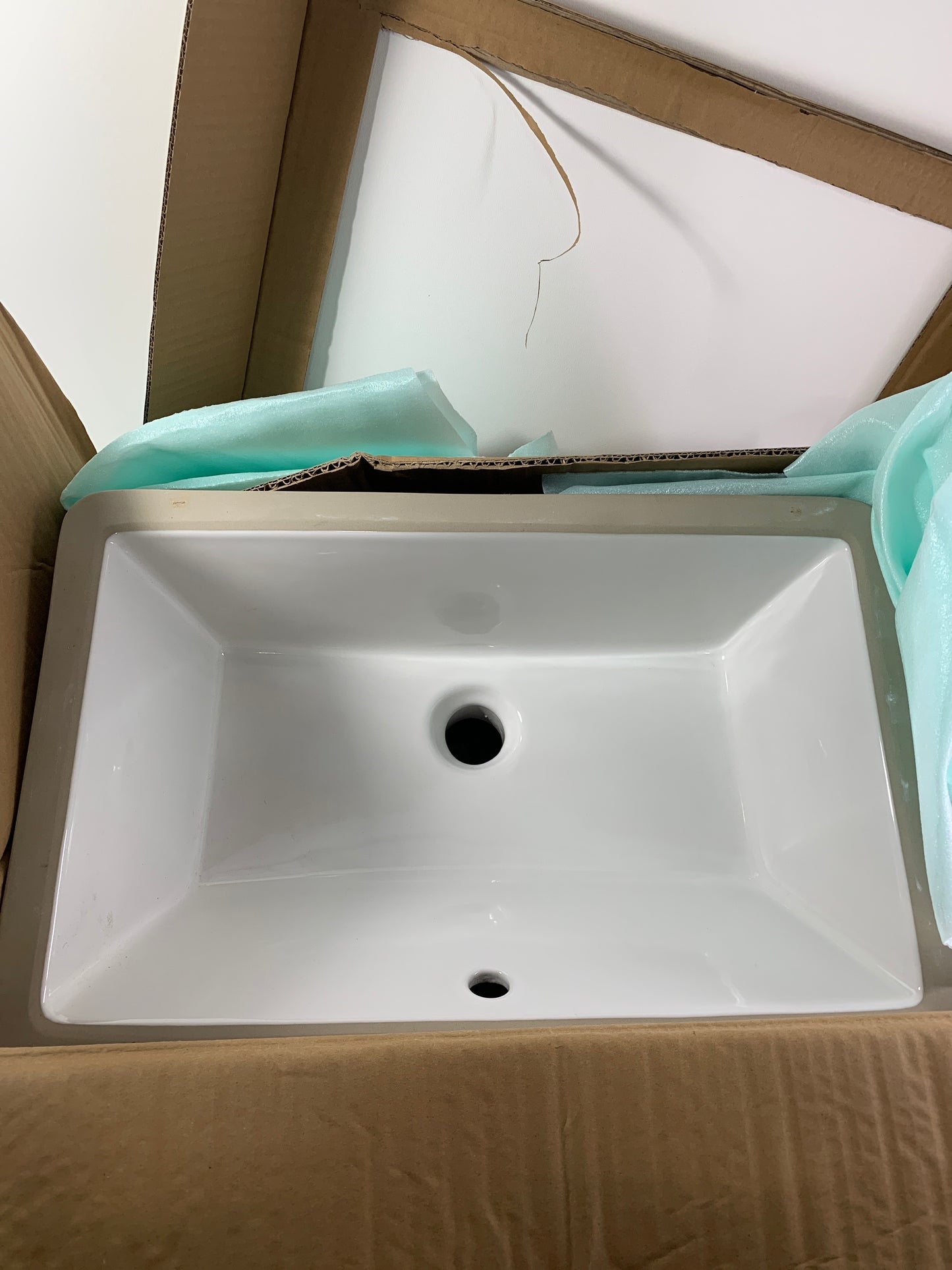 Signature Hardware Sawgrass 21" Vitreous China Undermount Bathroom Sink