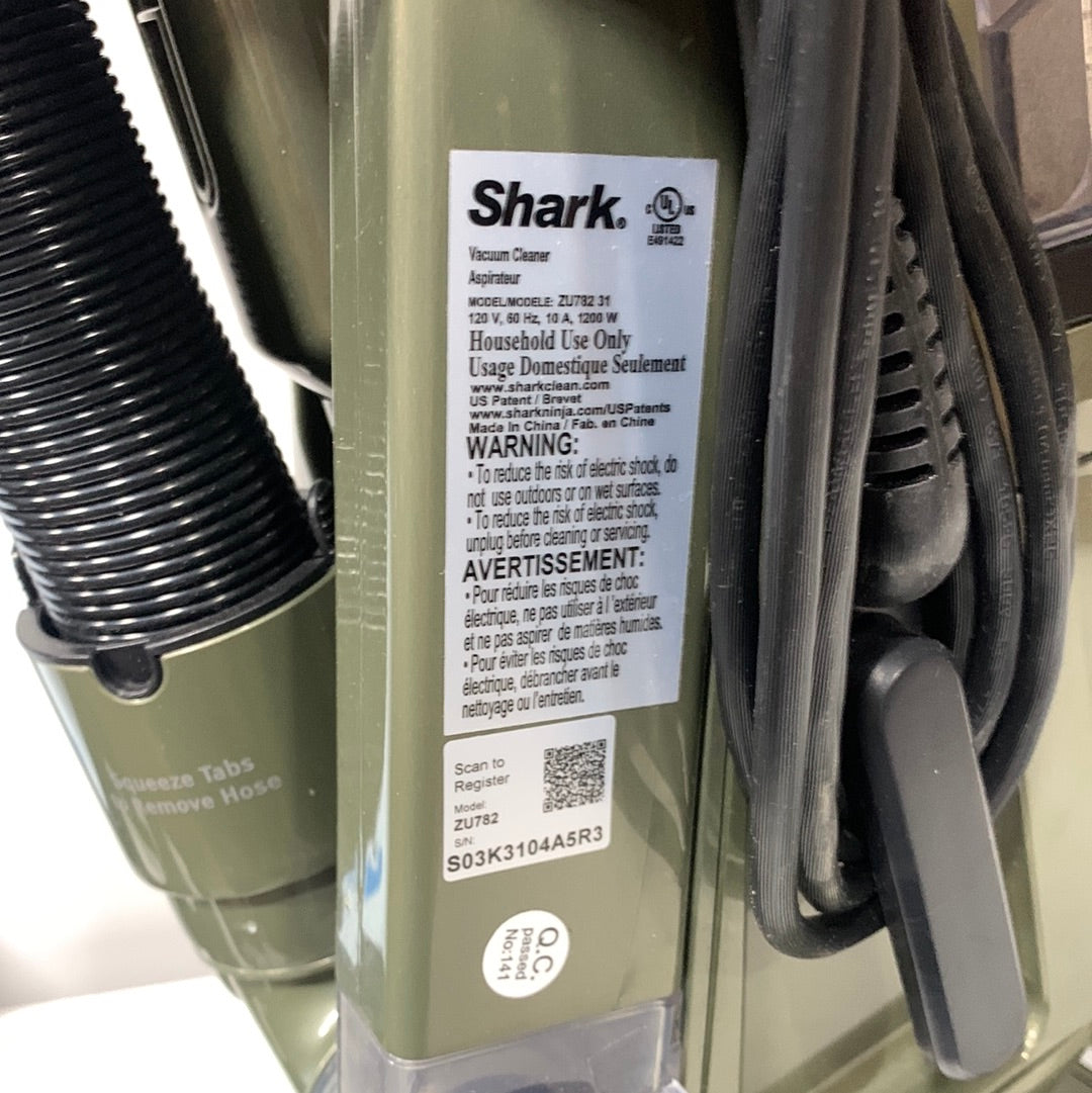 Used Shark Rotator Lift-Away DuoClean Pro with Self-Cleaning Brushroll Upright Vacuum (ZU782), Multicolor