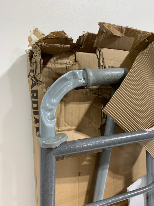 Dent Medline Lightweight Folding Walkers for Seniors, Adults with 5” Wheels, Steel Frame Supports up to 400 lbs.