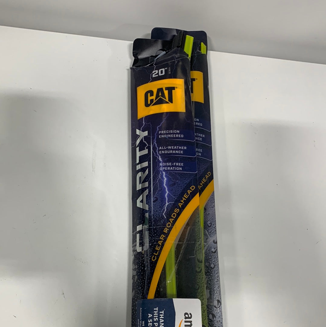 CAT Clarity Premium Performance All-Season Replacement Windshield Wiper Blades 20 + 22 Inch (2 Pcs)