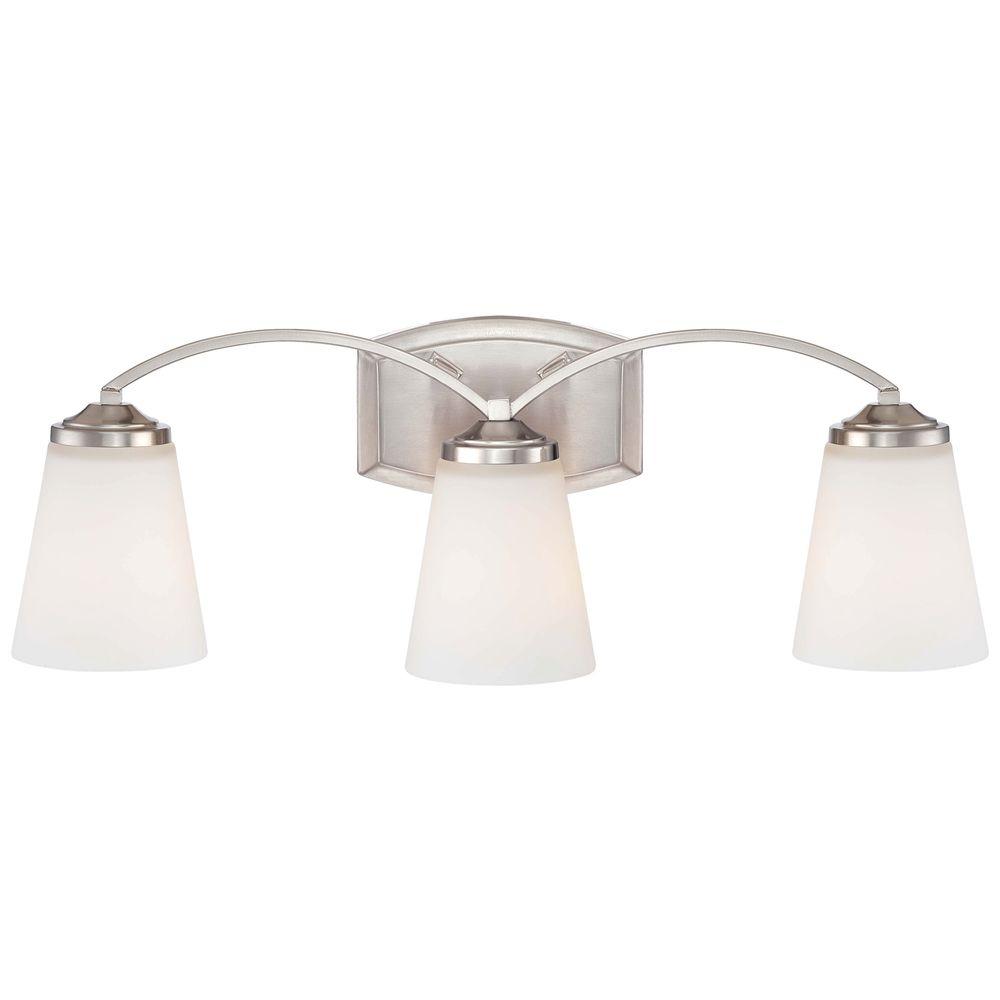 Minka Lavery Overland Park 22 Inch 3 Light Bath Vanity Light Overland Park - 6963-84 - Transitional