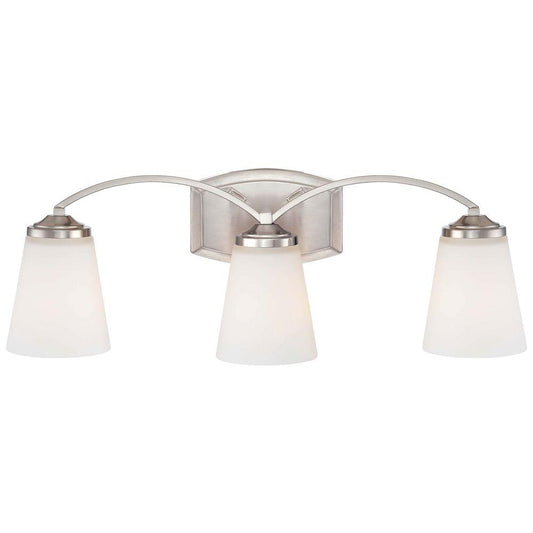 Minka Lavery Overland Park 22 Inch 3 Light Bath Vanity Light Overland Park - 6963-84 - Transitional