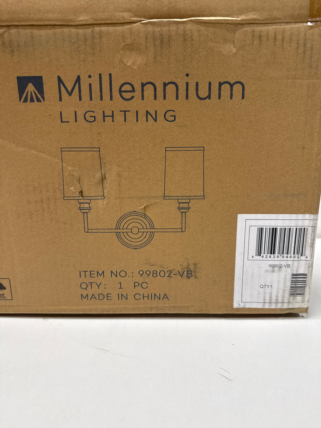 Millennium Lighting 99802 Leena 2 Light 16" Wide Vanity Light Vintage Brass Indoor Lighting Bathroom Fixtures Vanity Light